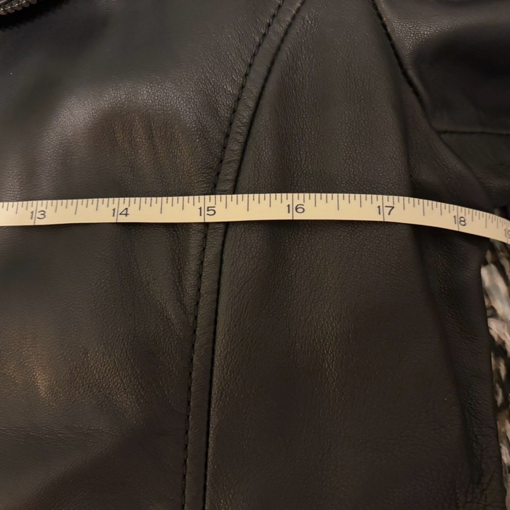 NWOT Bernardo - Leather Motorcycle Jacket - Picture 12 of 12